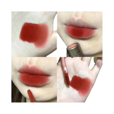 Imagem de Batom Líquido Matte À Prova d'Água Velvet Gloss Não Gruda E À Prova De