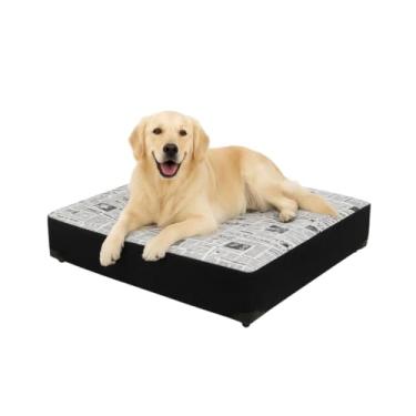 Imagem de Cama Box Pet Premium Sofá Confortável para Cachorro Cama para Gato (Jornal)