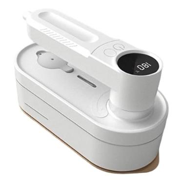 Imagem de Ferro de Passar Roupa A Vapor Elétrico Compacto Ideal Para Viagem 220V(Branco)