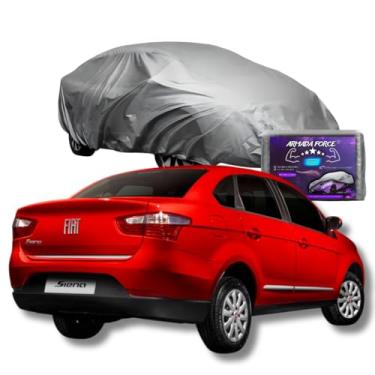 Imagem de Capa Para Cobrir Carro Grand Siena Impermeável Com Forro Central