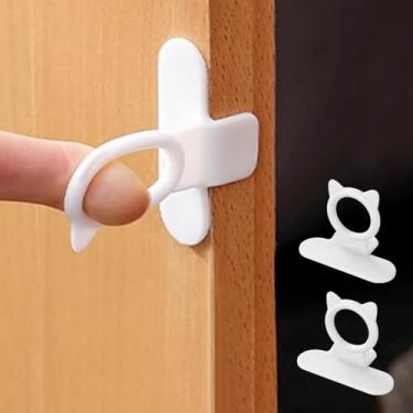 Imagem de 2 peças elevador de tampa de vaso sanitário alça de silicone abridor de tampa acessório de banheiro ferramenta antiderrapante para assento de vaso sanitário e uso no banheiro