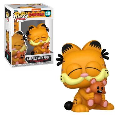 Imagem de Funko Pop Garfield 40 Garfield with Pooky Ursinho