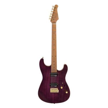 Imagem de Guitarra Elétrica Purple Burst Corpo em Mahogany