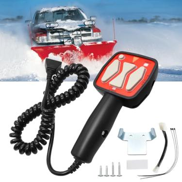 Imagem de Liwogi Substituição de controle portátil Snowplow para Western 56462 SAM 1306902 Fisher 9400 Arados de lâmina reta, controlador de arado de neve ocidental, plugue de 6 pinos, arado de lâminas de neve