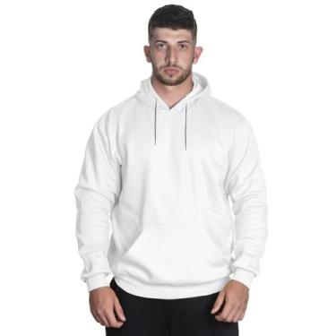 Imagem de Blusa De Moletom Casaco De Frio Liso Masculino E Feminino - Exo, GG, B