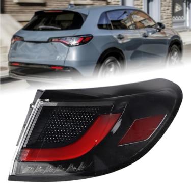 Imagem de Duolctrams Com lâmpada externa LED traseira conjunto de lâmpada traseira compatível com Honda HR-V 2023-2025 lado direito do passageiro HO2805125 335003W0A01