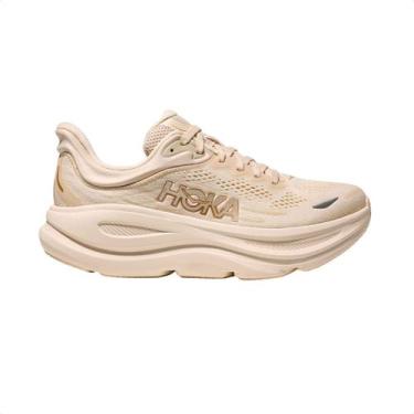 Imagem de Tênis Running Feminino Hoka Bondi 9 Bege, Vanilla, Birch, 37