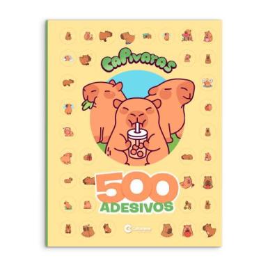 Imagem de Livro - 500 Adesivos Capivaras