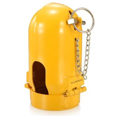 Imagem de ALLMANDO Tampa de segurança do regulador do cilindro de gás rosca fina 3-1/20.3 x 27.9 cm