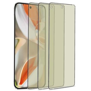 Imagem de Pacote com 3 protetores de tela de vidro temperado antiluz azul compatível com Google Pixel 10 Pro XL/Pixel 9 Pro XL. Película de proteção para os olhos, sem bolhas, HD, 9H, película protetora de tela