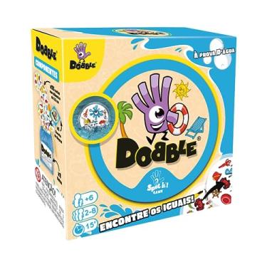 Imagem de Asmodee, Dobble: À Prova d'Água, Jogo de Cartas, Para Família, 2 a 8 jogadores, Partidas de até 15 min