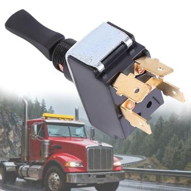 Imagem de Slakerbe Interruptor momentâneo K301-270 8956K790 D66053216 K301270 577.59270 M550960-0000-0, interruptor de interruptor miniatura do painel do carro compatível com Kenworth T600 T660 T800 T800 600A 2