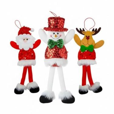 Imagem de Enfeite de Natal para Decorar sua porta (KIT 3PÇS)