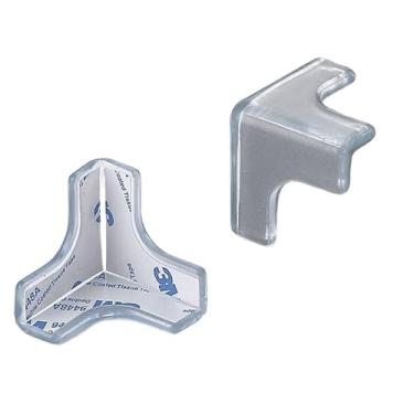 Imagem de Fita Adesiva Protetor De Bordas Quina, Faixas Anticolisão Transparentes Para Móveis(Protetor De Quina 4pc)