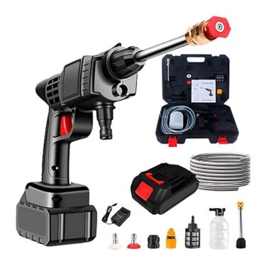 Imagem de Lavadora De Alta Pressão Portátil Sem Fio 48v Recarregável Para Limpeza Automotiva E Doméstica