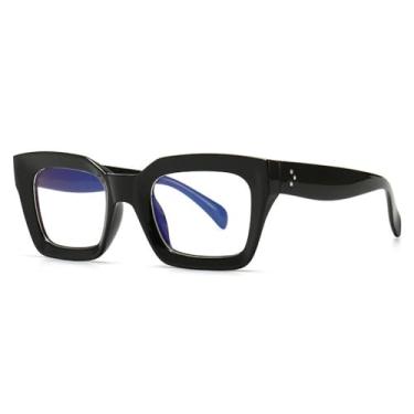 Imagem de Óculos de Sol Olho de Gato Feminino com Lentes Degradê Transparentes e Rebites para Homens, Proteção UV400, Ideais para Esportes ao Ar Livre, Corrida e Ciclismo, Preto e Transparente