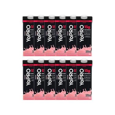 Imagem de Kit 12 Bebida Láctea UHT Proteica com 15g - yopro