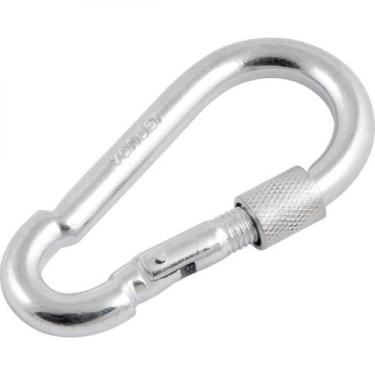 Imagem de Mosquetão com trava roscada 10 x 100 mm - 35.68.101.000 - Vonder