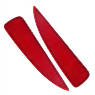 Imagem de Refletor de luz traseira traseira para Toyota para Yaris 2012 2013 2014 1 par de capa refletora de para-choque traseiro de carro 52163-52100 52164-52100