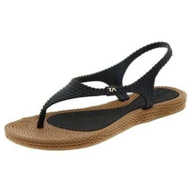 Imagem de Sandália Rasteira Terra e Água Sola Ultramacia Super Confortável Femin