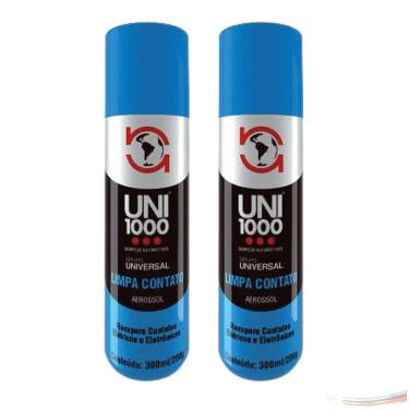 Imagem de Limpa Contato Elétrico E Eletrônicos Spray 300 Ml 2 Unidades