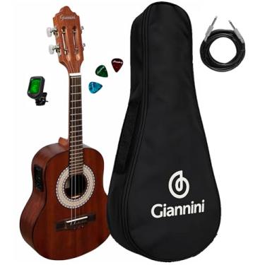 Imagem de Cavaquinho Eletroacústico Giannini Cs-34 Com Bag + Afinador (SLS)
