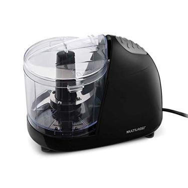 Imagem de Mini Processador de Alimentos 127V com 100W 350ml Lâminas em Inox Preto Multilaser - CE076