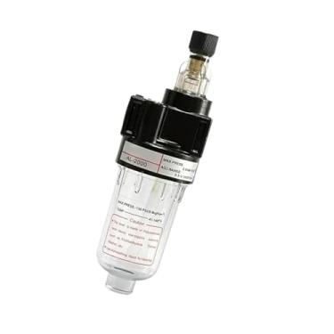 Imagem de AL2000 regulador de lubrificação filtro de ar comprimido aerógrafo compressor de ar redução de pressão 1/4 polegada 1 peça (com encaixe de 4 mm)