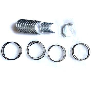 Imagem de EVICTORY Anel de pistão do motor 4JG1T 4JG1-T + rolamento principal do eixo de manivela + kit de junta de cilindro para peças de reconstrução ISUZU