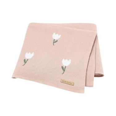 Imagem de Cobertor De Algodão Respirável Para Bebês Recém-Nascidos 100x80cm Meni