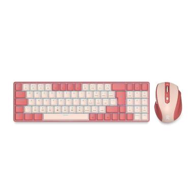 Imagem de Kit Teclado e Mouse Redragon, USB, ABNT2, Rosa - BS-8772-Unissex