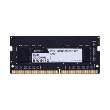 Imagem de Memória RAM para Notebook Husky, 8GB, 3200MHz, DDR4, CL19 - HRMN001083219PT-Unissex