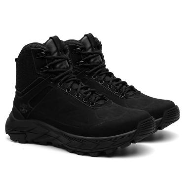 Imagem de Bota Masculina Adventure Couro Cano Alto Resistente Venetto-Masculino