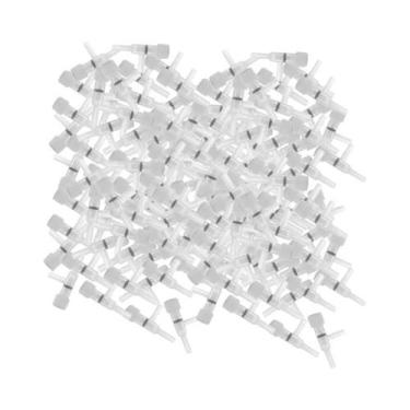 Imagem de Kit De Irrigação Por Gotejamento Transparente 1/4'' Com Gotejador Em F