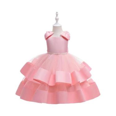 Imagem de Vestido De Festa De Casamento De Princesa De Verão Para Meninas Com La