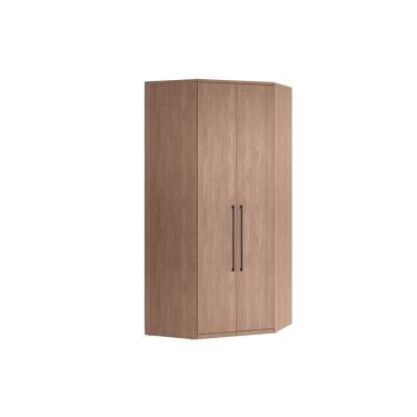 Imagem de Guarda Roupa Closet Modulado 2pt 3gav 6prat Santos Andirá Marrom