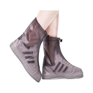 Imagem de Capas De Borracha De Silicone Impermeáveis Para Botas De Chuva Para Cr