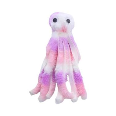 Imagem de Brinquedo De Pelúcia Polvo Fofo Para Gatos, Resistente a Mordidas, Int