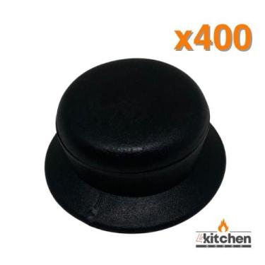 Imagem de Pomel Pegador Puxador para Tampa de Panela PPL 400 Peças - Fortplast