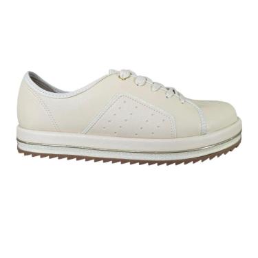 Imagem de Tênis Beira Rio Casual Feminino 41961028 Creme-Feminino