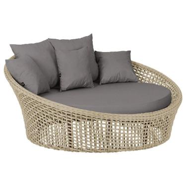 Imagem de Chaise Hungria Pintura Marrom Corda Náutica E11 Trama Rami