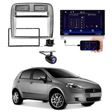 Imagem de Central Multimidia Fiat Punto Carplay Android Auto Grafite