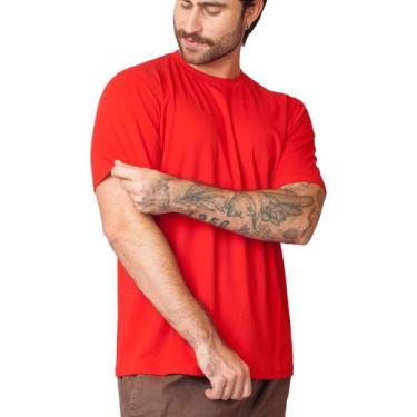 Imagem de Camiseta Algodão Peruano Huxter Vermelho, P