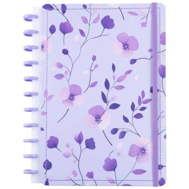 Imagem de Caderno de Disco Grande 80 Folhas - Violeta DK21E284 - Disko