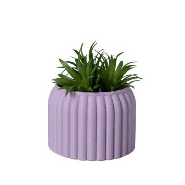 Imagem de Cachepot Rajado P - Adornos - Galanta, Rosa Soft