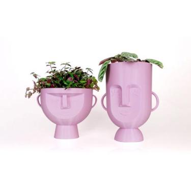 Imagem de Dupla Vaso G - Bem Me Quer - Galanta, Rosa Soft