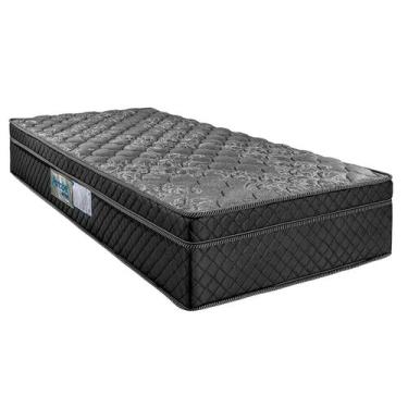 Imagem de Colchão Solteiro Arezzo Black Molas Ensacadas Portobel