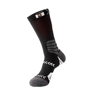 Imagem de Meia Esportiva Gold Sports Ciclismo Confort  Anti - Derrapante Adulto,