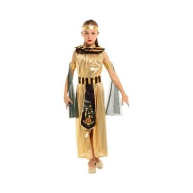 Imagem de Fantasia Infantil Do Antigo Egito, Faraó Cleópatra, Príncipe E Princes