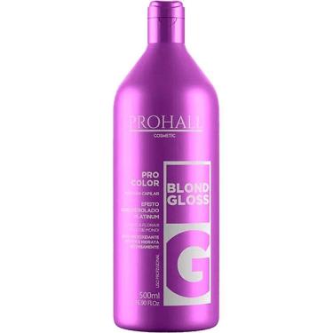 Imagem de Prohall Pro Color - Máscara Blond Gloss Efeito Loiro Perolado Platinum 500ml